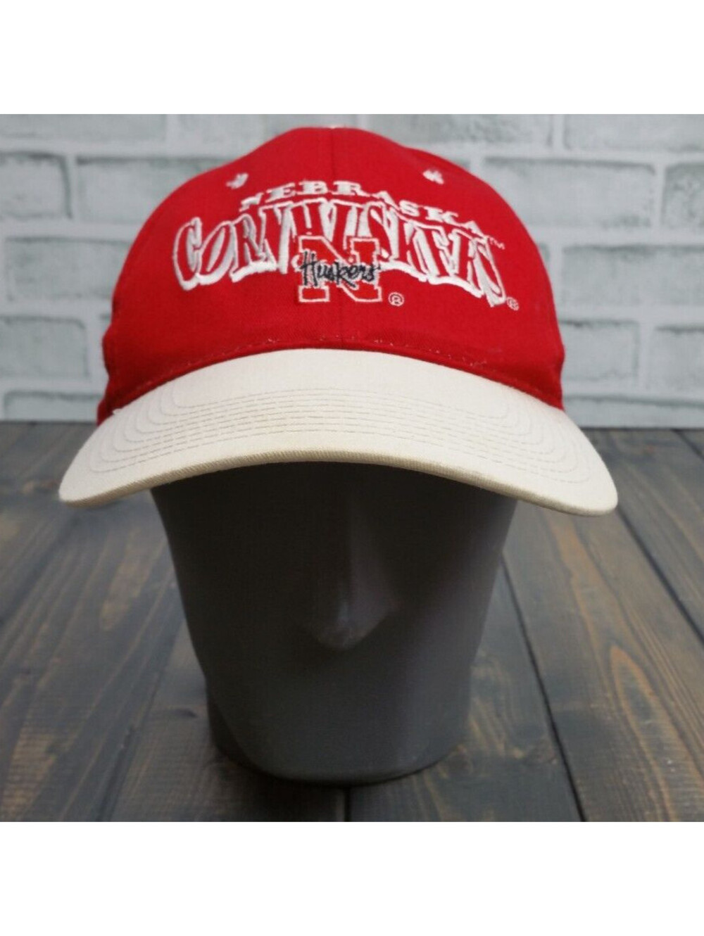Vintage Nebraska Cornhuskers Football Hat Cap Snapback Signatures Youngan